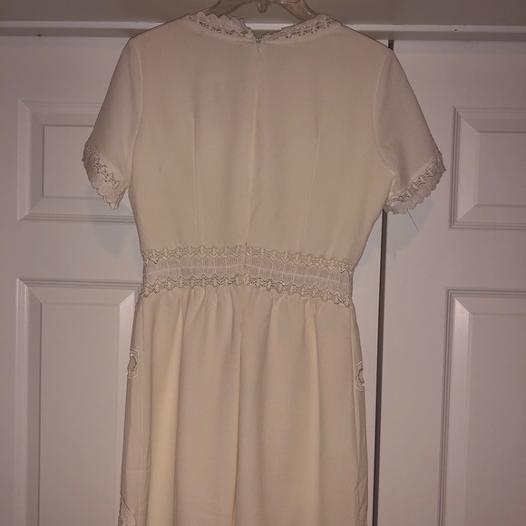 South Moon Under Pure White Lace Dress - Picture 2 of 4